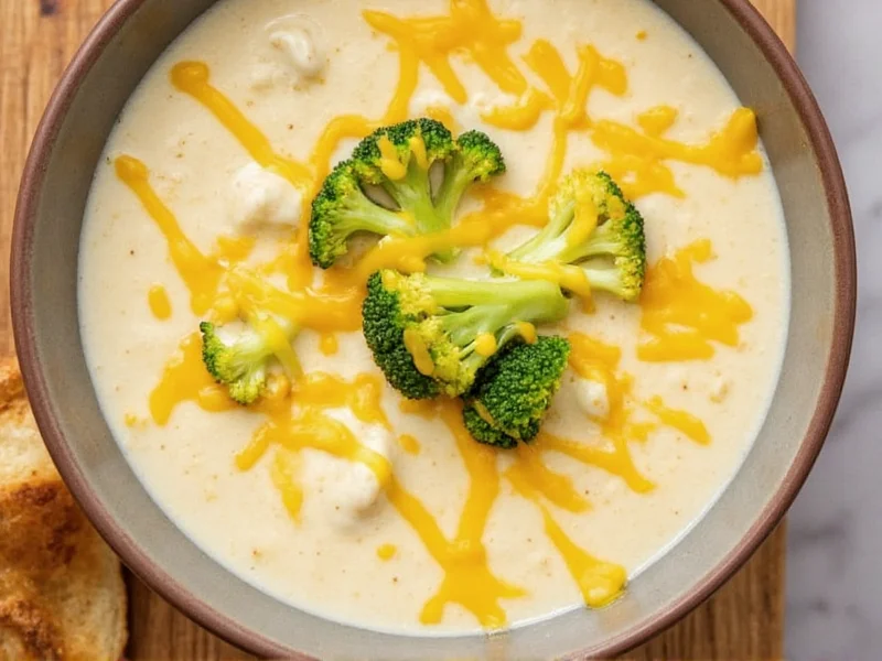 High Protein Broccoli Cheddar Soup: Nutritious Recipe Guide