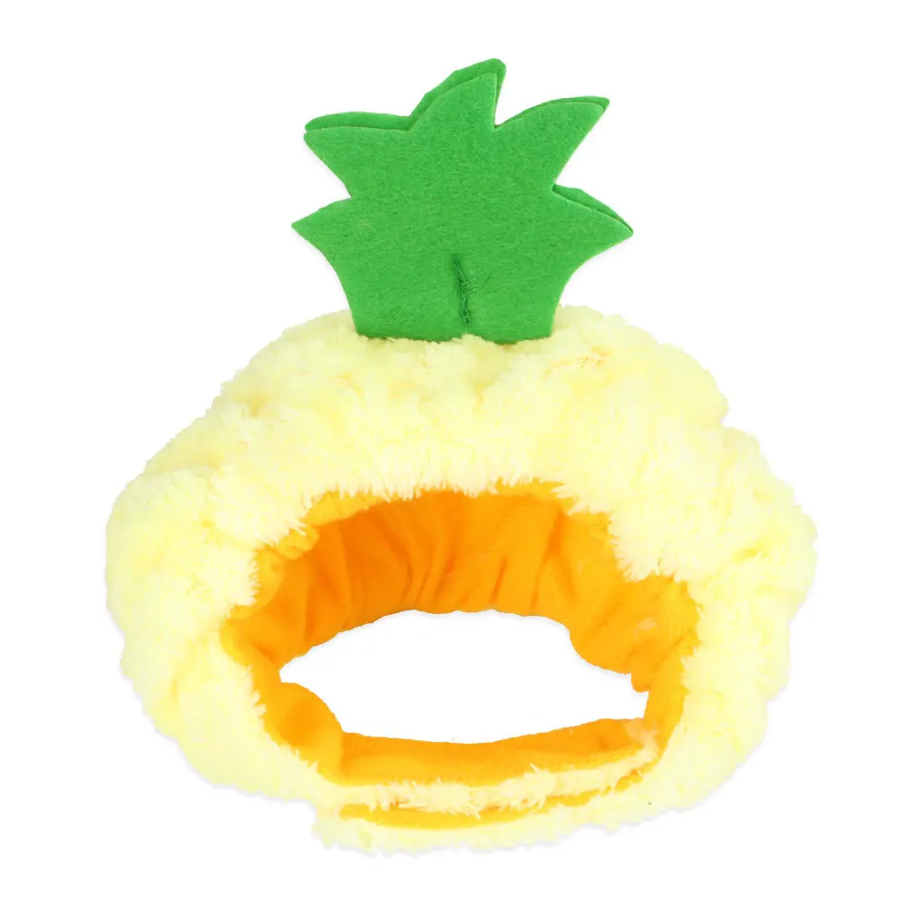 

Hot Selling New Cute Pineapple Hat Christmas Costume Hat For Pets Headgears