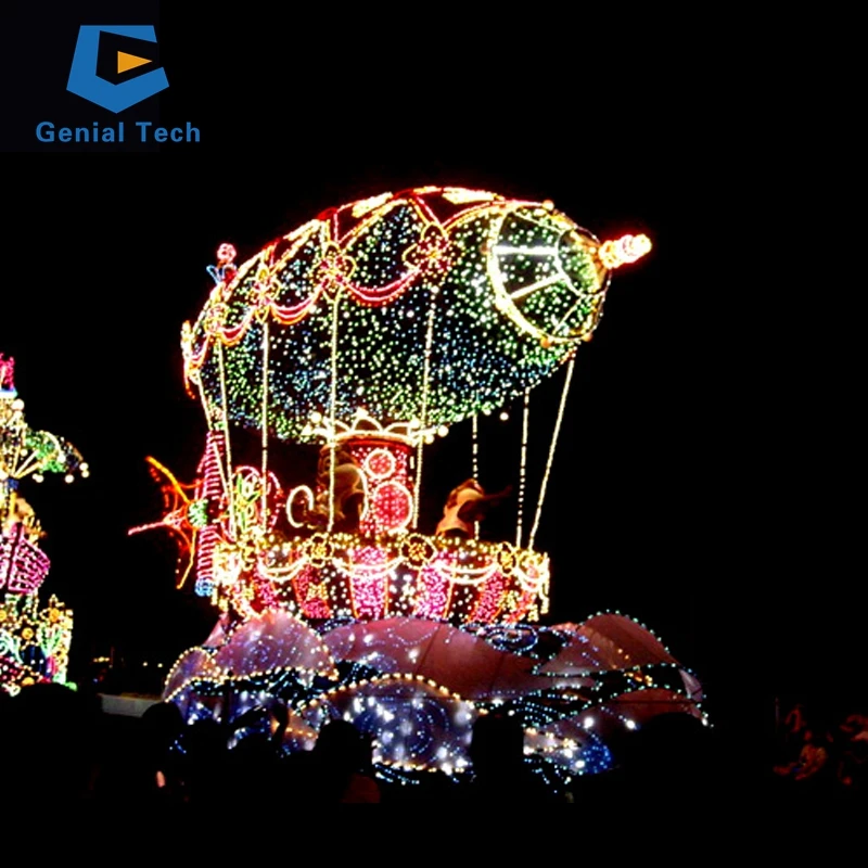 popular lighting parade floats