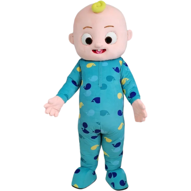 

4131 New Arrivel Coco Melon TV Mascot Cocomelon JJ baby Mascot Costume For Party