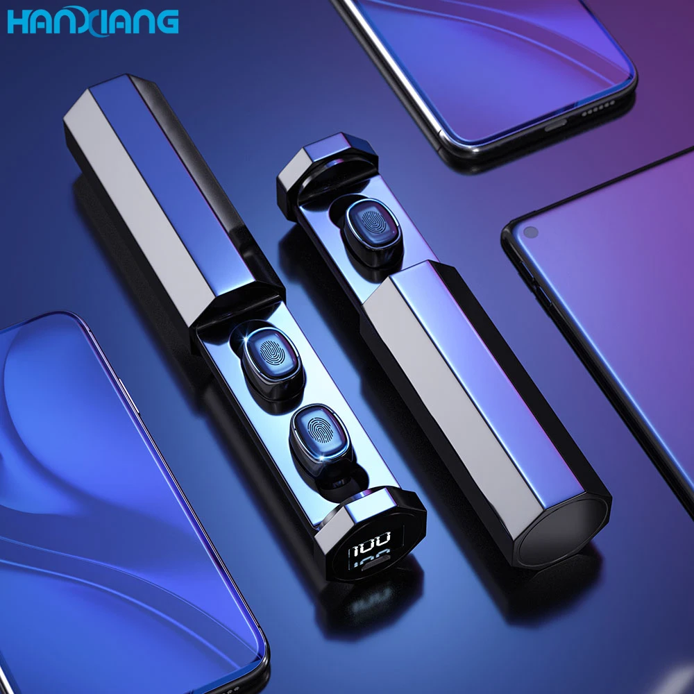 

Innovative 2021 Phone Accessories Good Sound TWS 5.0 Gaming Headset Earphone Mini Tube Wireless Earbuds For iphone 12 Charger, Black , white ,pink , blue