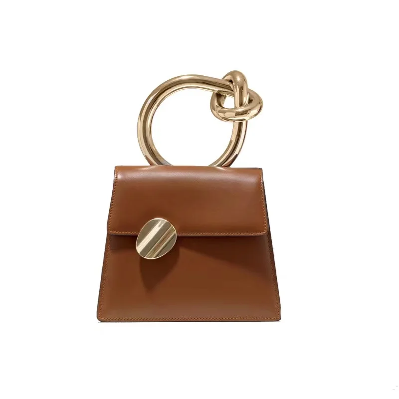 

new niche design ring fashio custom women hand bags 2021ladies hand bags leather crossbody bags for women