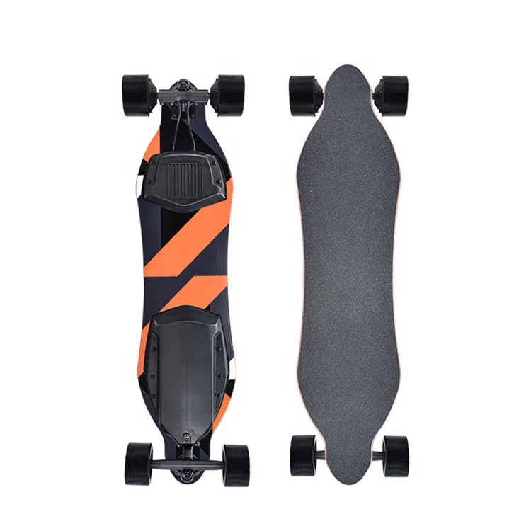

Off-road four-wheeled electric skateboard big wheel buggy inflatable wheel dual drive off-road big power leather with electric