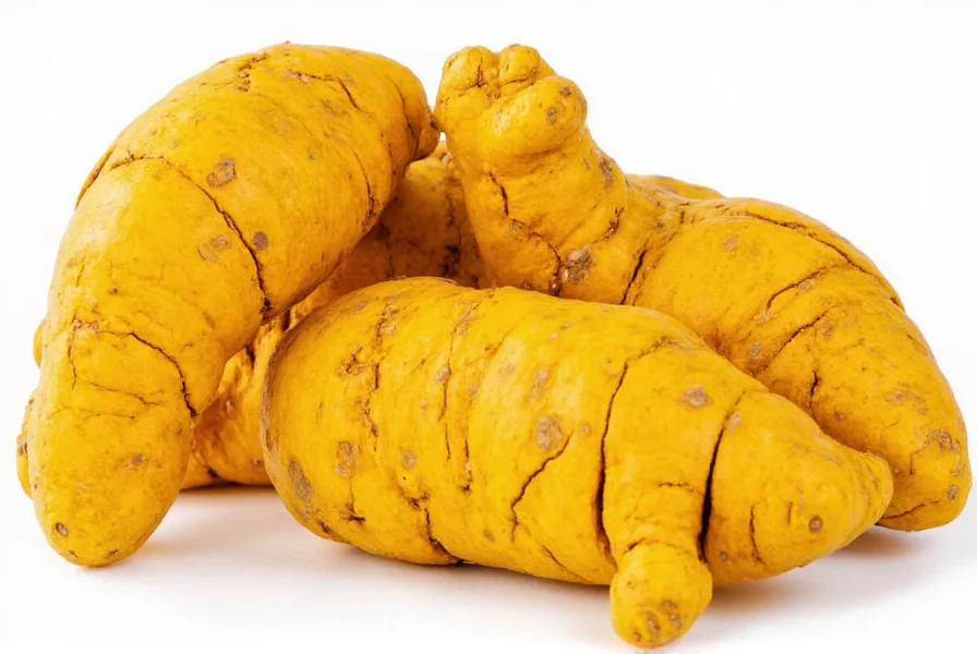 Fresh cúrcuma root and powder displayed in a traditional Mexican mercado
