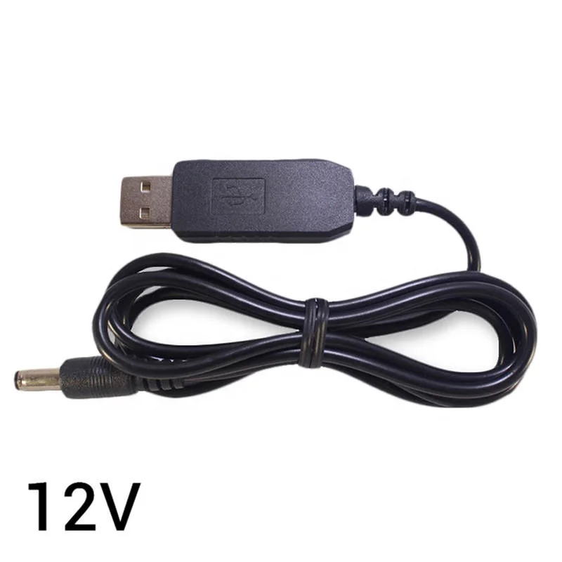 
DC DC USB cable 5V to 9V 12V 1A Step up Boost Converter power supply cable 5.5*2.1mm For Router LED Strip Light 