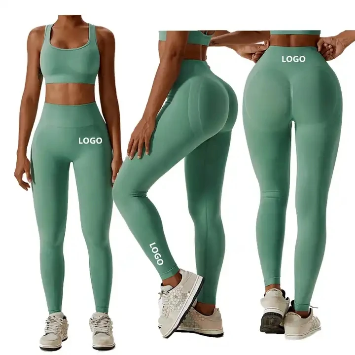 

High Waisted Seamless Yoga Pants Hip Lifting Fitness LeggingsOutward Running Yoga Leggings