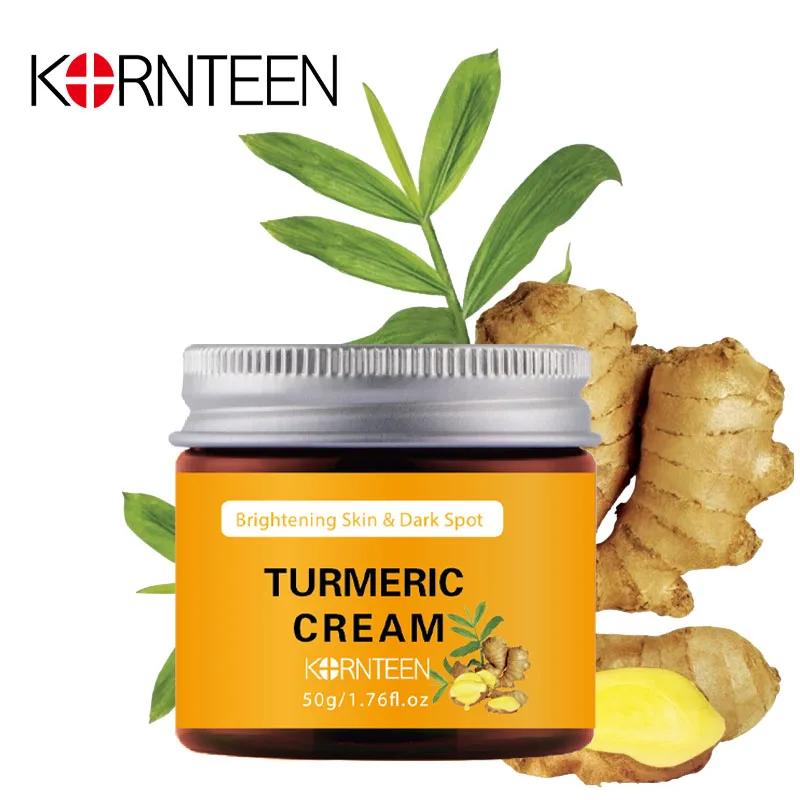 

Turmeric Acne Scar Repair Cream Dark Spot Removal Moisturizer Whitening Lightening Against Acne Skin Care Turmeric Face Cream