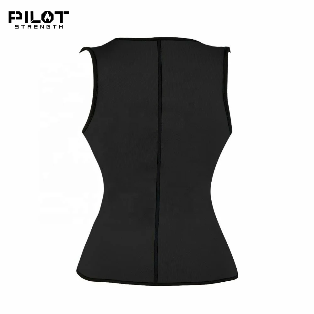 

2021 PILOT SPORTS New Style High Quality Women Trimmer Slimming Body Shaper Hot Sweat Sports Girdles Workout Waist Trainer, Customized