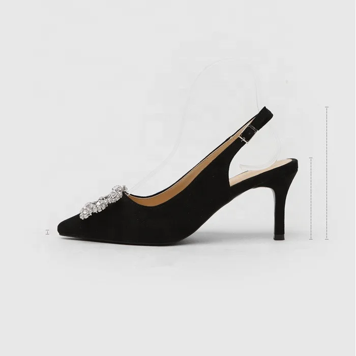 

2021 new summer sandals female stuff with pointed yellow high heels back air bag wedding shoes fashion in bridesmaid shoes