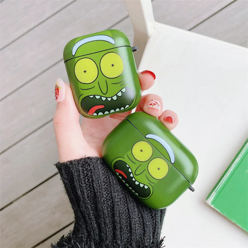 

Drop shipping For airpod 2gen 3gen pro case green Cucumber airpod case