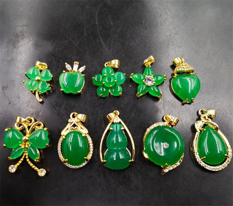 

Wholesale Chinese Agate Jade Necklace Pendant Charm Butterfly Jade Necklace, Picture