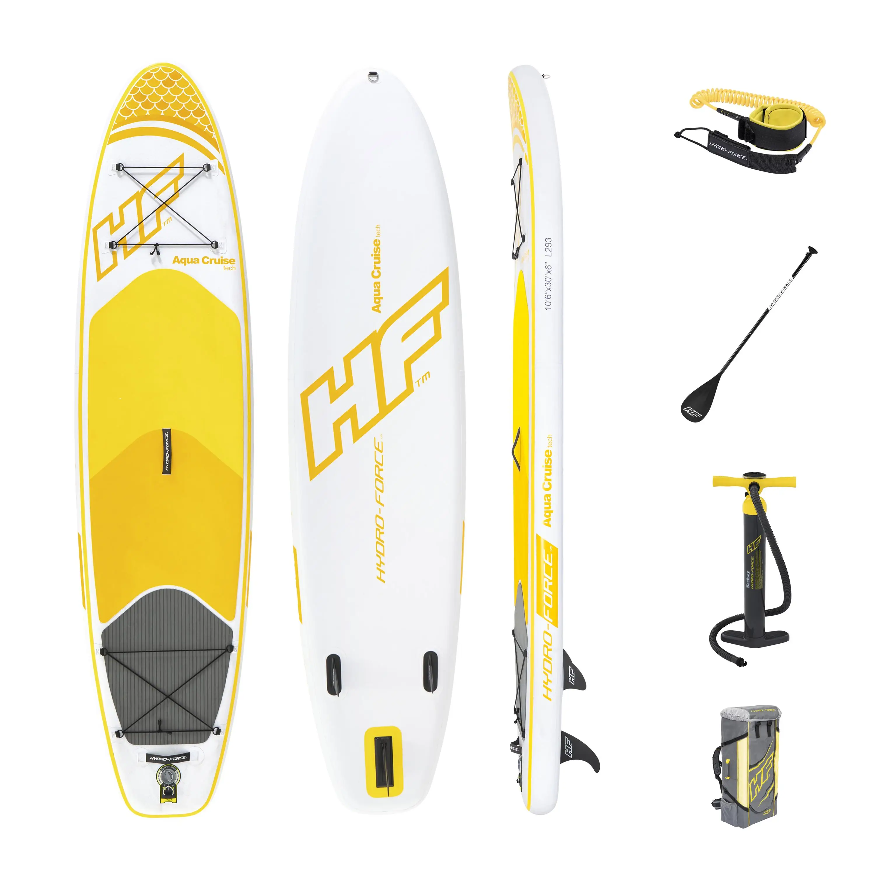 

Bestway 65329 Aqua Cruise Tech Inflatable Stand-Up Paddleboard Set inflatable board water paddle sport 3.20m x 76cm x 15cm