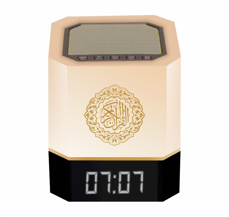 

Muslim LED Display Quran toch lamp Speaker, Black