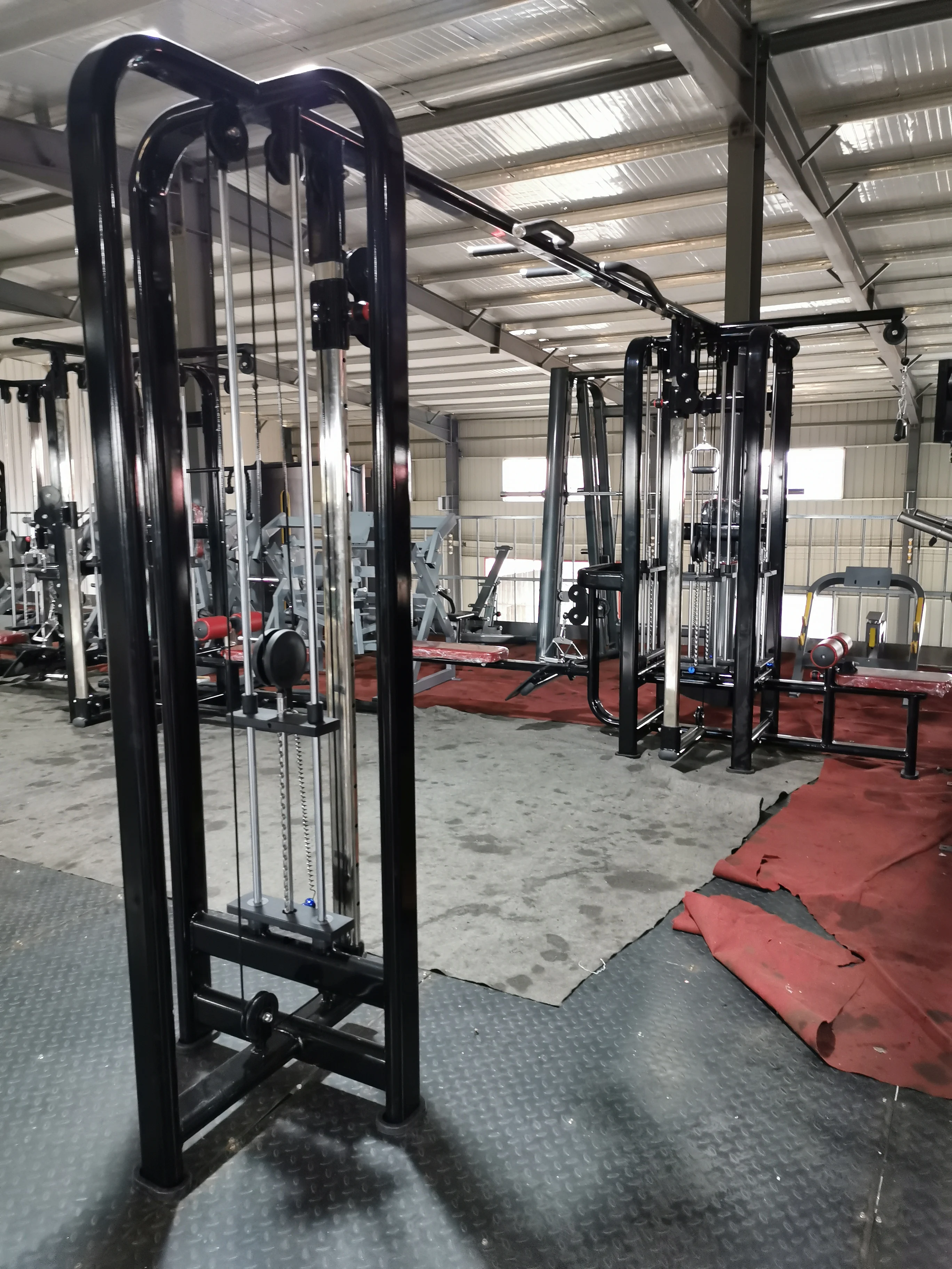 Xinrui Functional Gym Equipment Body Building Multi Jungle 5 Stacks