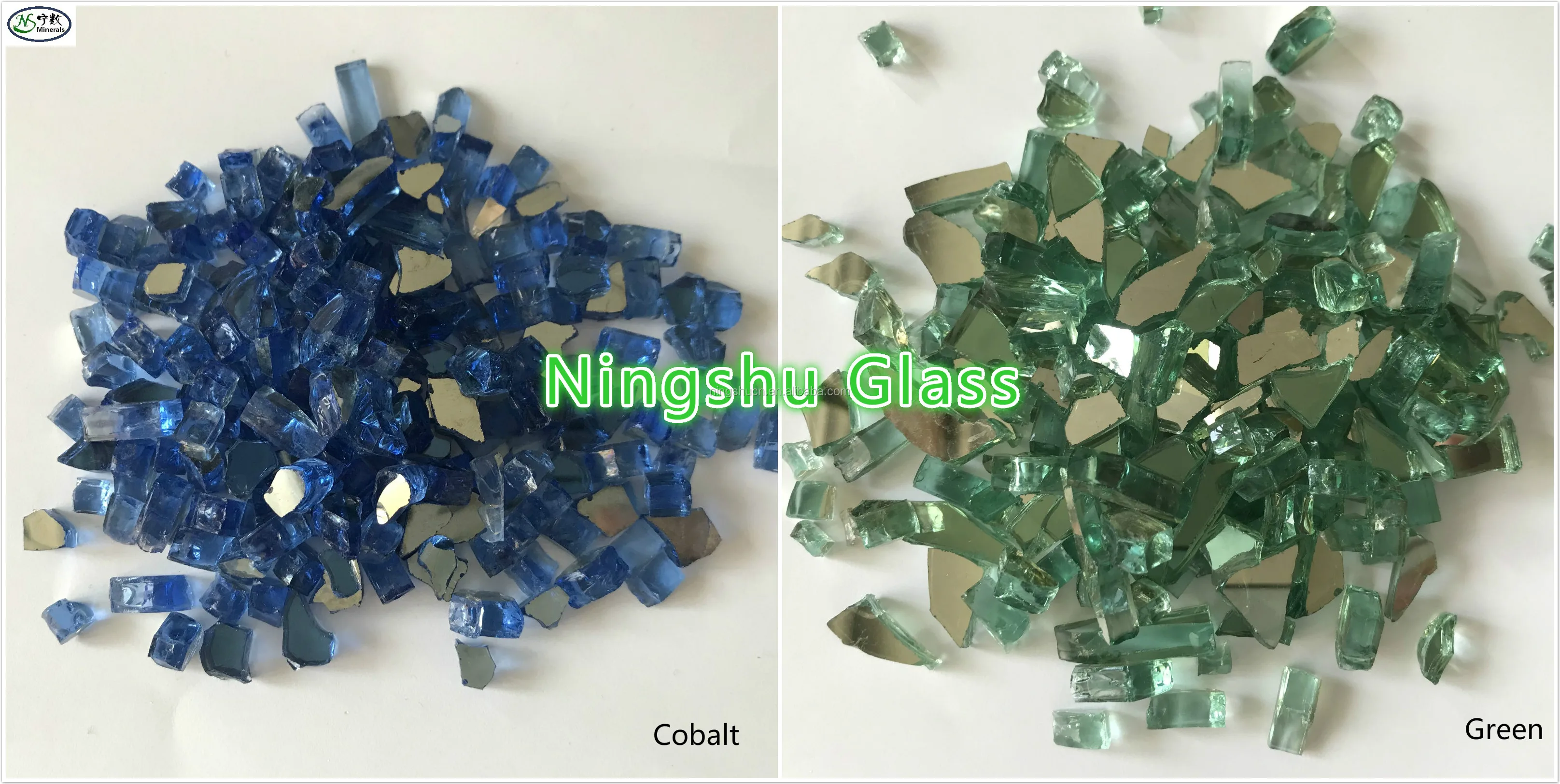 Tempered crushed glass