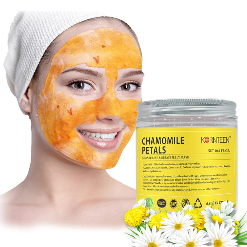 

Beauty Salon Spa Chamomile Hydrojelly Powder Jelly mask for face Vitamin C Anti Aging Anti Wrinkle Skin Care Jelly Facial Mask