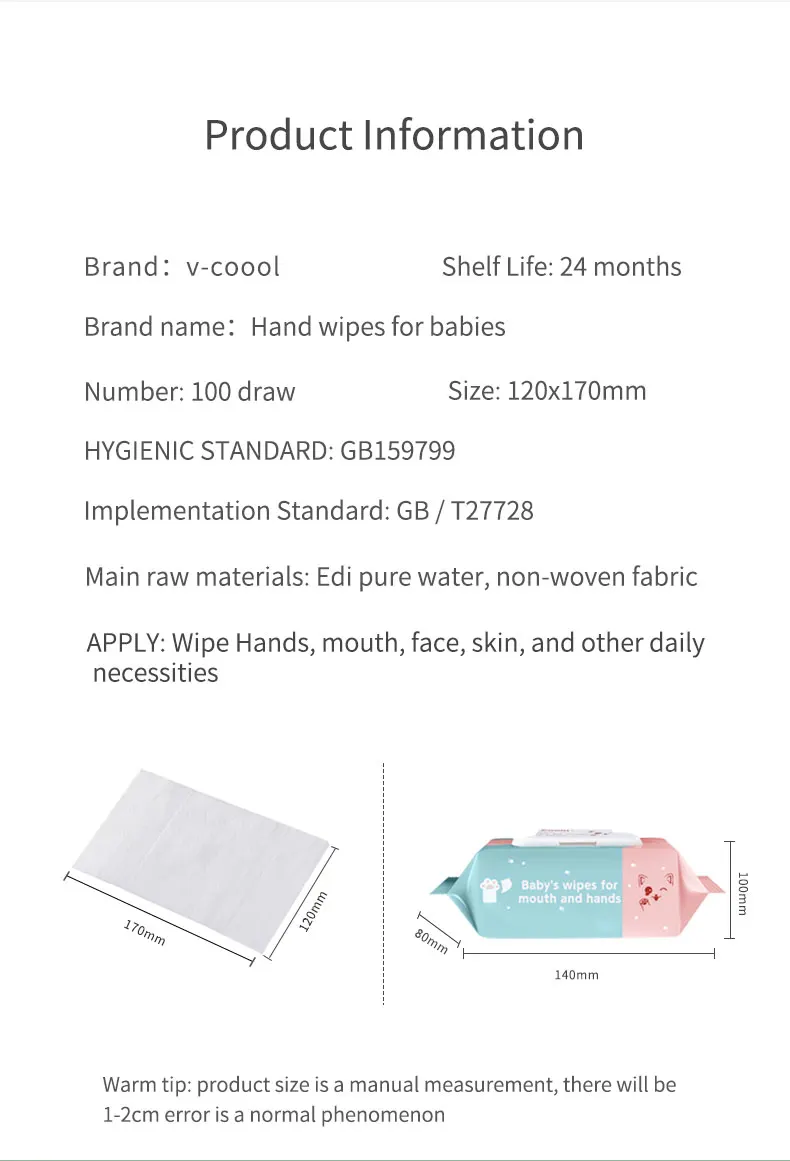 baby cleaning wipes