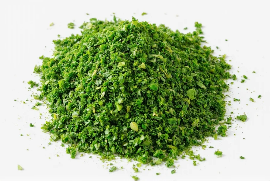 Parsley Flakes on Plate