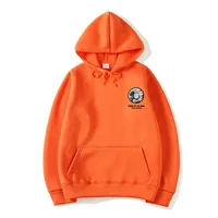

High quality contrast custom logo men fashion fitted hoodie