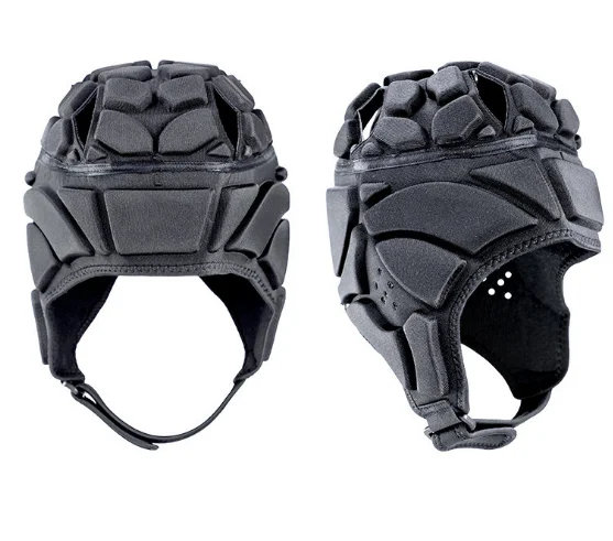 

Soft Shell Head Guard Goalkeeper Protective Heat Pro Helmets Epilepsy rugby Head guard Fall Protection from china, Blue,black,red