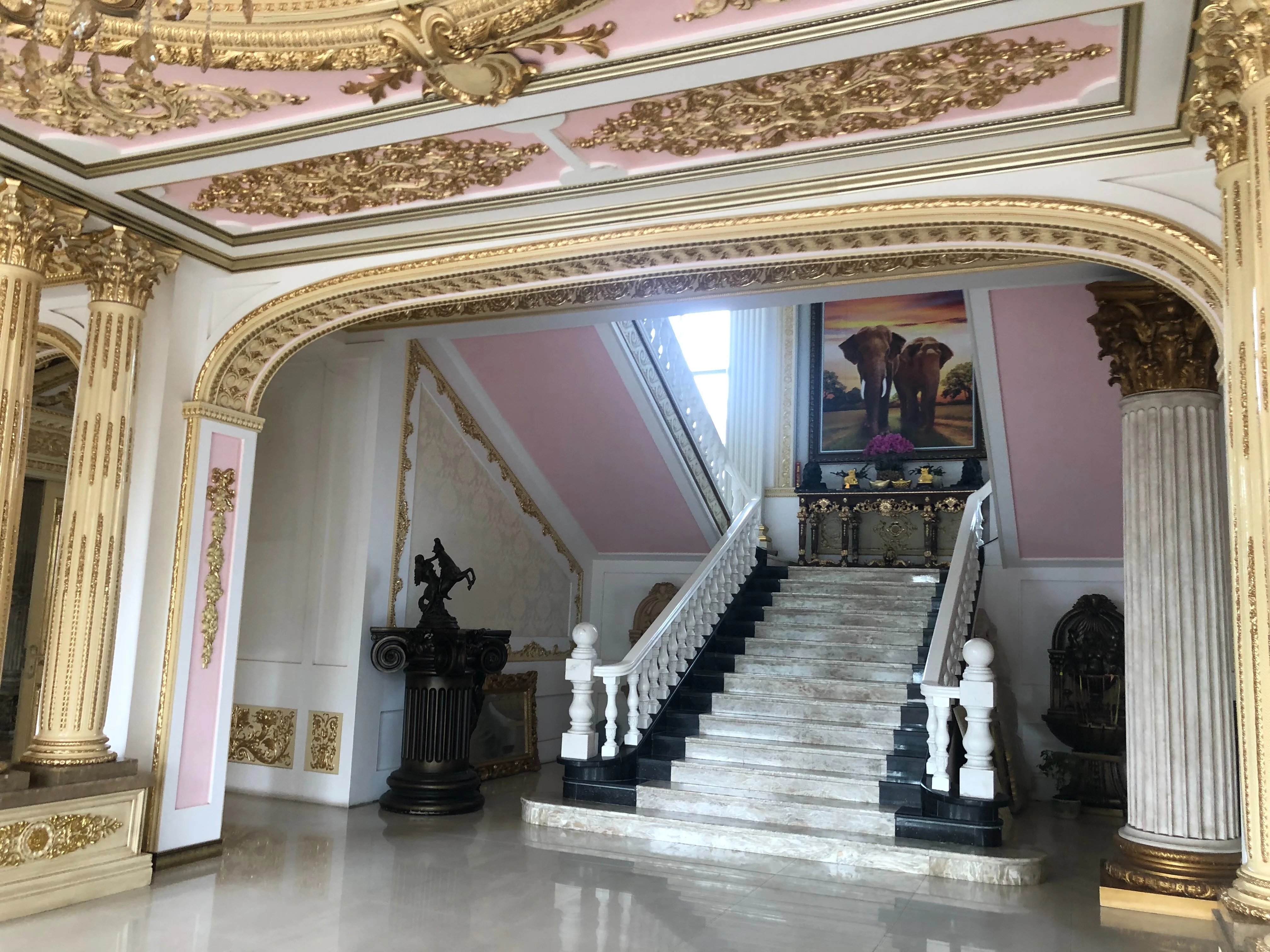 Decorative Artificial Marble Roman Pillar Column For Palace Buy Roman