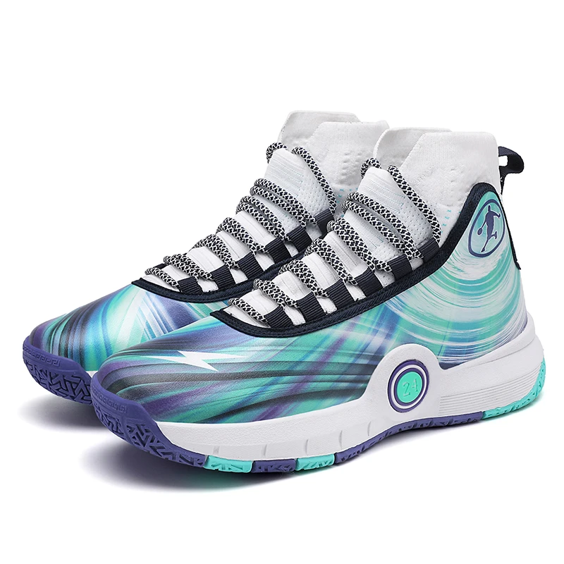 

2021 New Arrival Cheap High Top Anti-slip Basketball shoes