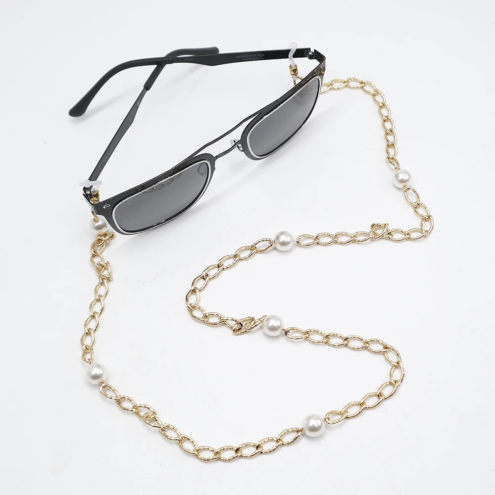 

Co-See Fashion Sunglasses Chain Lanyard Accessories Aluminium Gold Plated Eyeglass Glasses Chain for Sunglasses