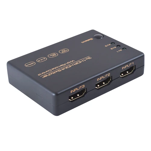 

HDSW0024M1 3x1 Hdmi 3 Ports Switcher 3 In 1 Out