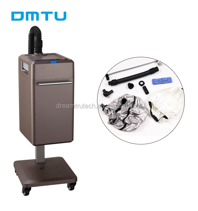 

DMTU USA top selling beauty salon hair steamer machine, White, silver, blue,brown