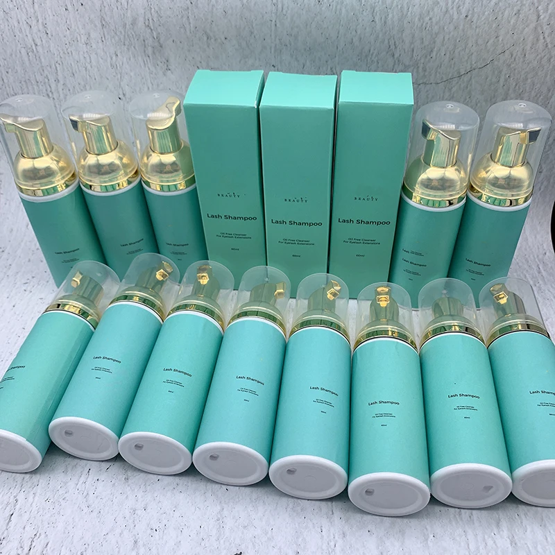 

Wholesale High Quality Eyelash Shampoo Private Labeling Lash Foam Cleanser For Eyelash Extension