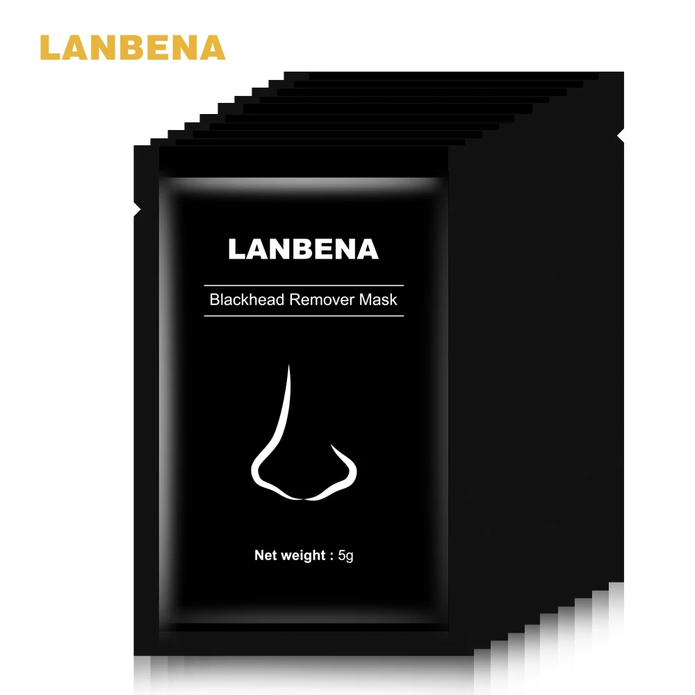 

LANBENA Blackhead Remover Nose Masks Acne Treatment Peeling Black Mask