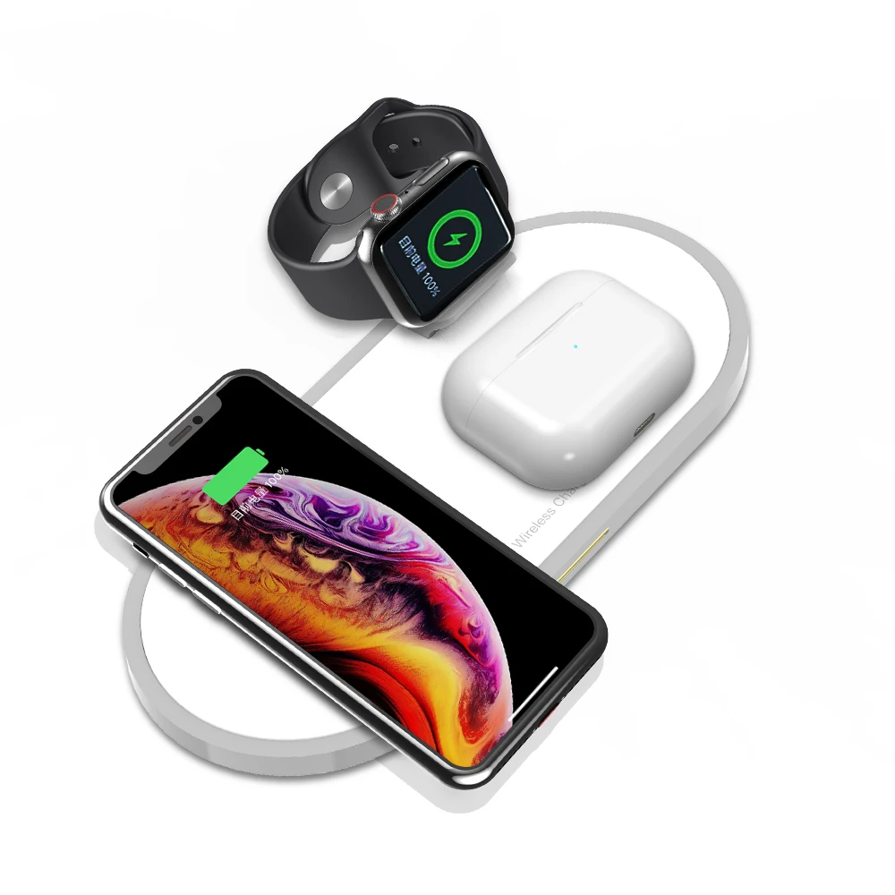 

Hot selling Three-in-one wireless mobile phone charger