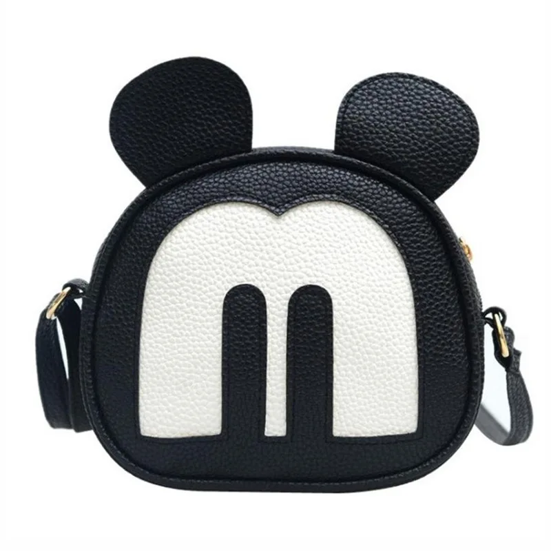 

2021 Cartoon Mickey And Minnie Little Girl Handbags Kids Fashion One Shoulder Coin Bags For Kids, Picture shown