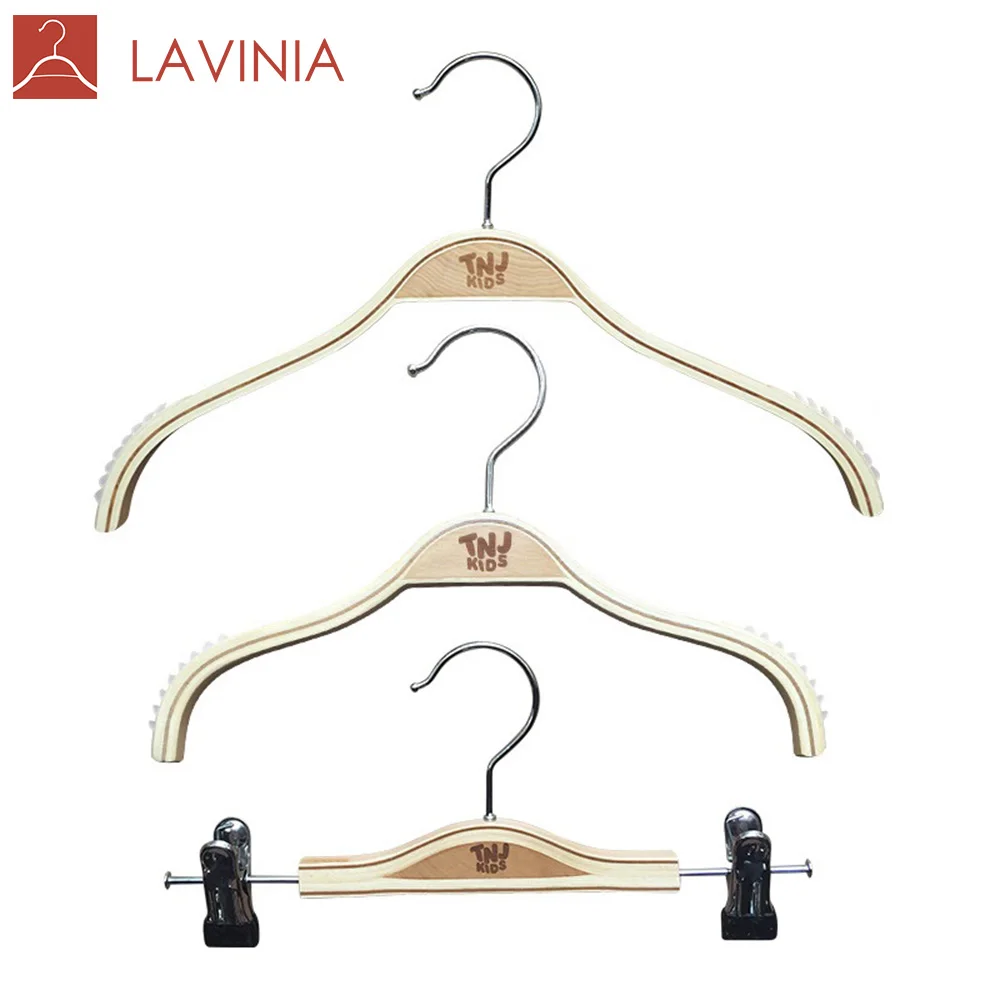 

LAVINIA new 2021 High Quality Custom kids clothes suit wooden hangers