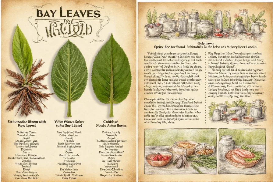 Fresh bay leaves