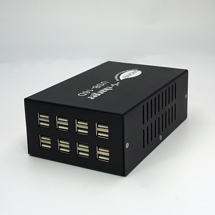 16 Usb Fast Charging Ports Ce & Rohs Certified Dual Fast Usb Adaptor Charger Multi Port Phone Charger