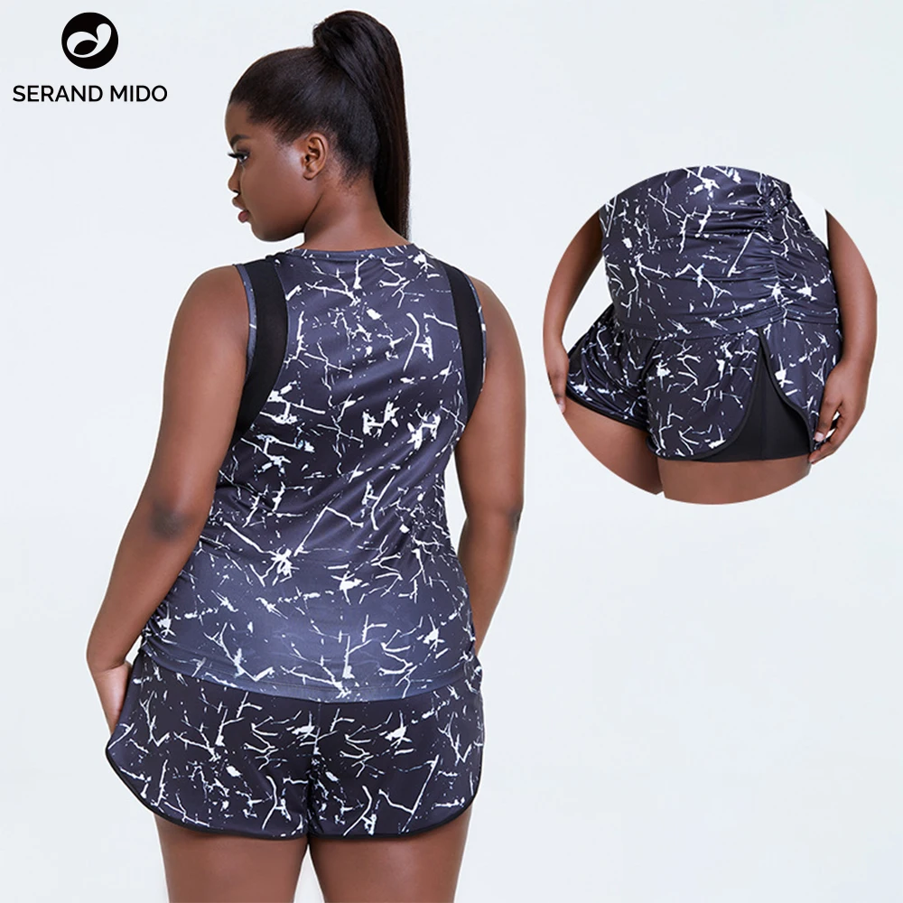 

Fitness Wear Yoga Apparels Women Outdoor Plus Size Gym Wear Sets Sport Yoga Activewear Set