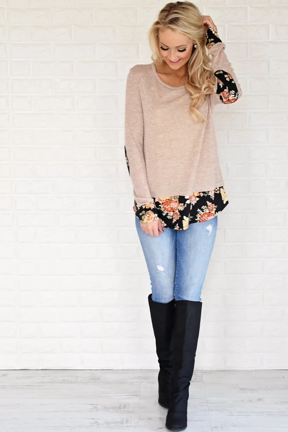 tunic tops with leggings and boots