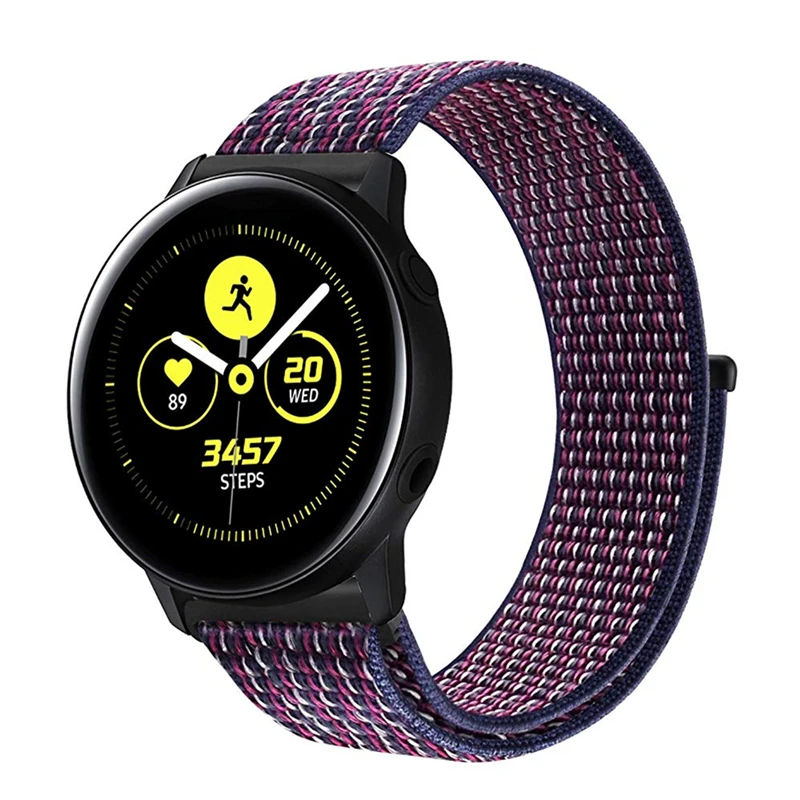 

Gear s3 Frontier strap For Samsung galaxy watch 46mm 42mm active 2 nylon 22mm watch band huawei watch gt strap amazfit bip 20 44