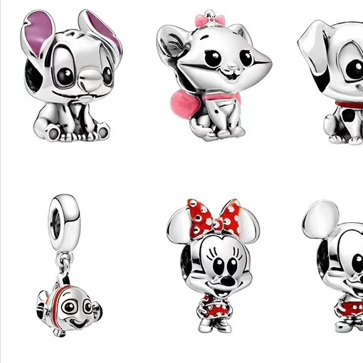

New arrivals pandora charms fit all bracelet necklace