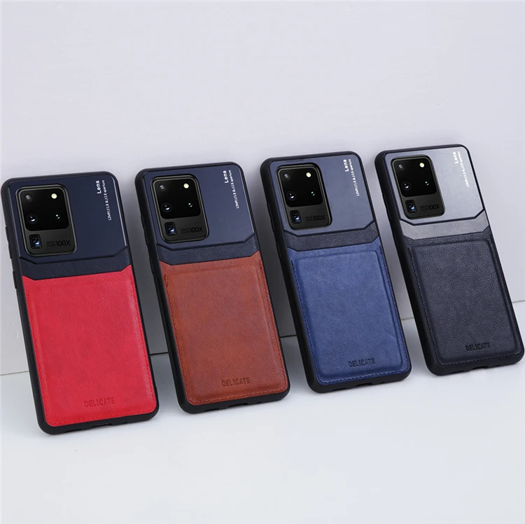 

Free Shipping 1 Sample OK Smart Mobile Phone Leather Case For Samsung S20 Plus Leather Case Cover For Samsung S20 Ultra