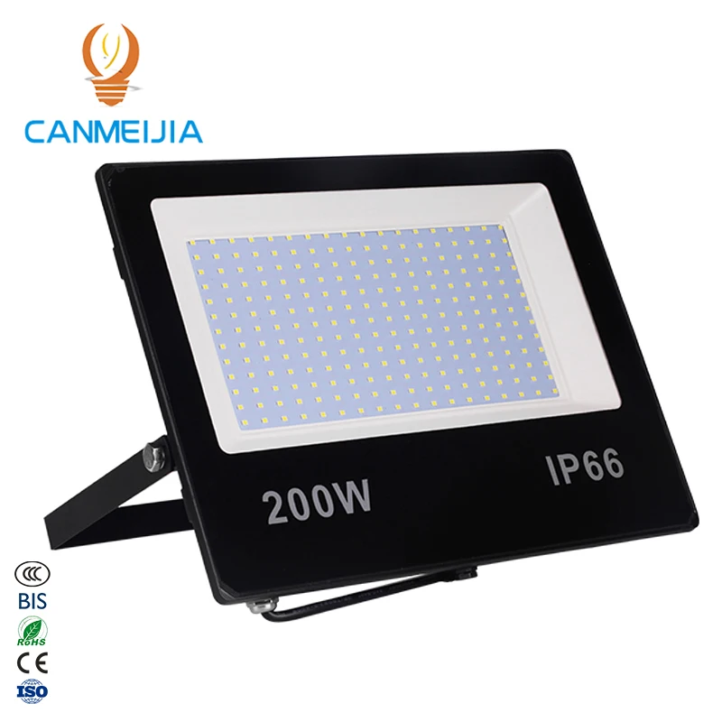 Ultra slim 200W garden light security led enough power flood light outdoor energy flood lighting for home/street