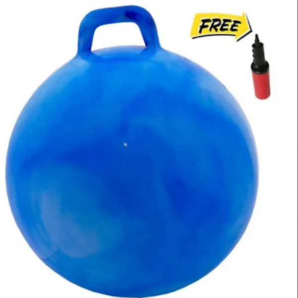 
ActEarlier kids toy 18 inch 45 cm Red Blue Green Pink Orange Brown hopper ball custom Inflatable bouncing bouncy balls 