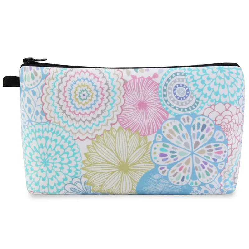 

Waterproof Cosmetic Pouch Portable Travel cosmetic Bag Small checkered makeup Bag, Custom