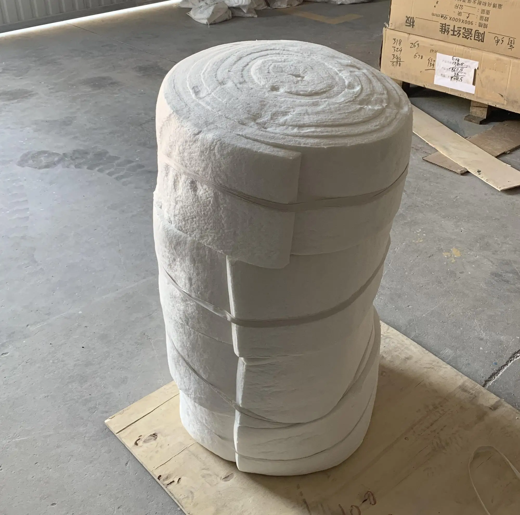 
DAYAWOOL 1430C 14400X610X12.5mm 160kg/m3 10P BOX PACKAGING REFRACTORY CERAMIC FIBER BLANKET 
