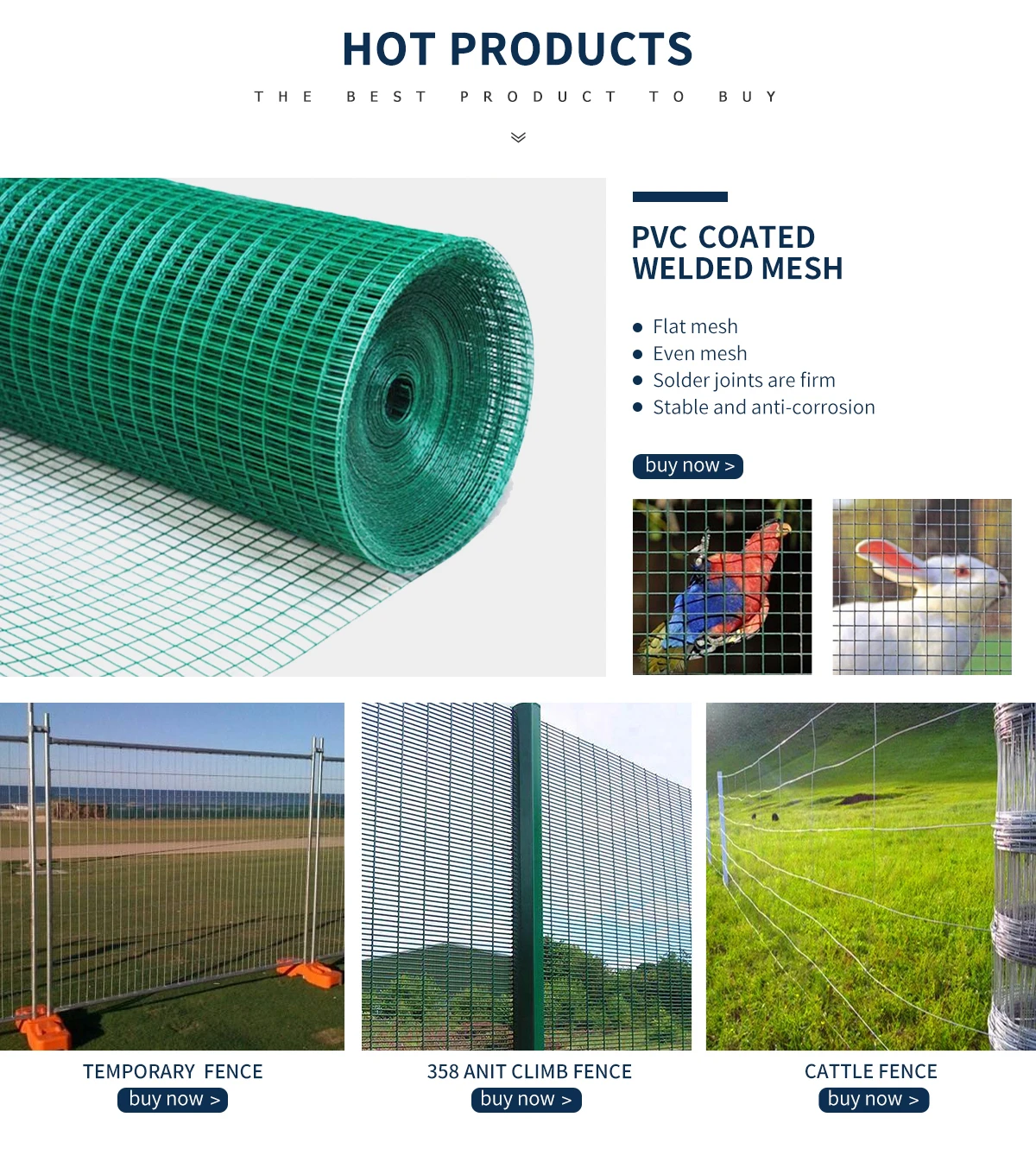 Anping Yeson Wire Mesh Products Co., Ltd. - Welded Wire Mesh, Fence