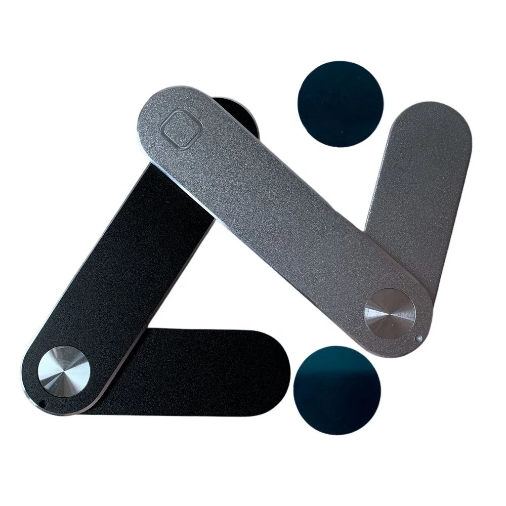 

Computer Expansion Bracket Flexible Wide Angle Side Mount Clip on Monitor Magnetic Laptop Aluminum Stand Phone Holder, Black, white, blue, pink