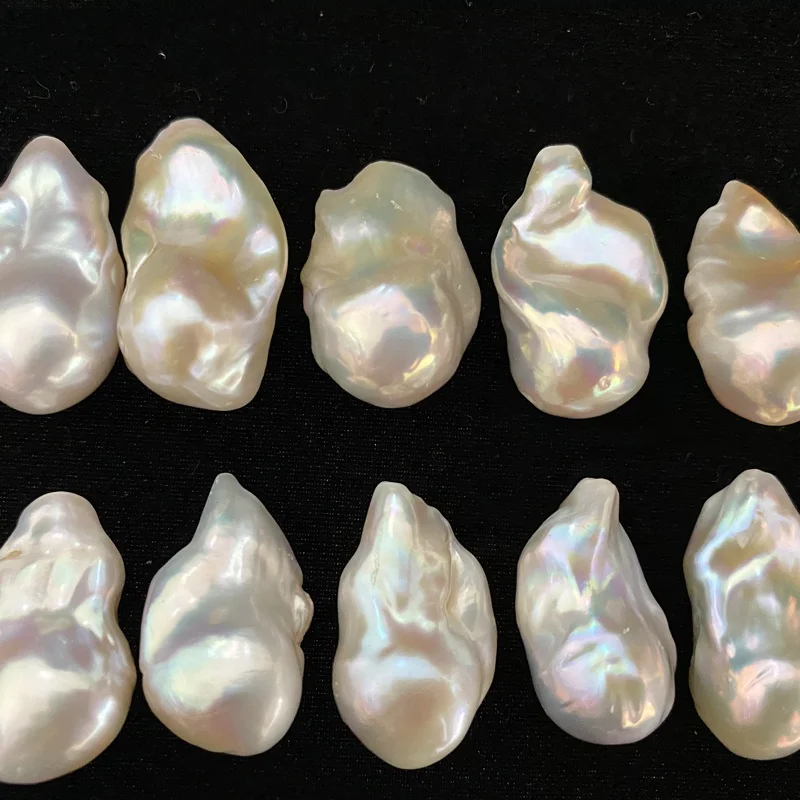 

good quality baroque irregular pearl Natural freshwater pearl for earrings necklaces rings making