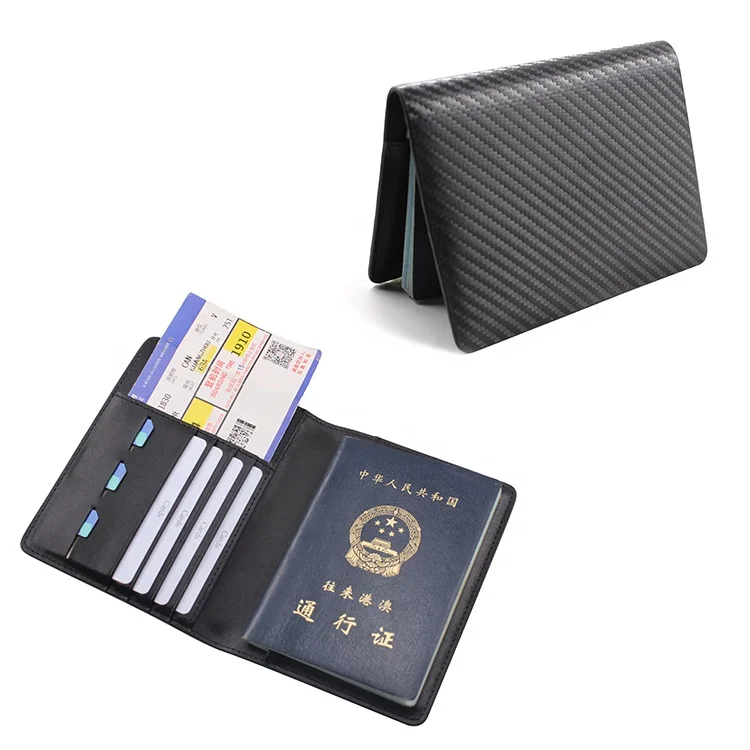 

Hot sale cheap travel rfid blocking custom logo slim passport holder wallet with SIM card, Can be customized