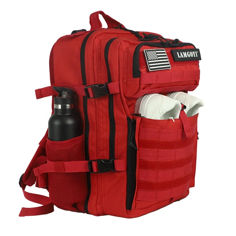 

New Concealed Carry Tactical Outdoor Travel Sports Laptop Fitness Sports Backpack with Shoe Compartment, Black, green, khaki, pink, red, yellow,camouflage backpack